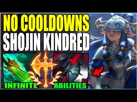 Shojin Kindred Can Infinitely Spam Abilities...? Every Game Becomes Urf! (Bruiser Kindred IS OP!)