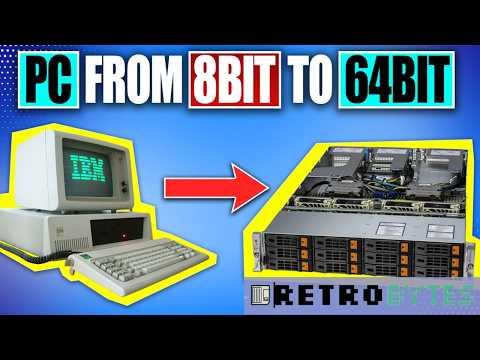 The history of the PC: From 8bit to 64bit and everything in-between.