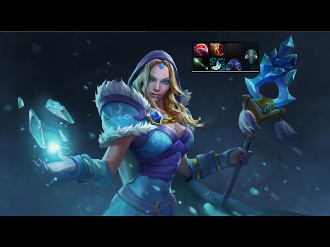 Crystal Maiden - Dota 2 Mid GamePlay