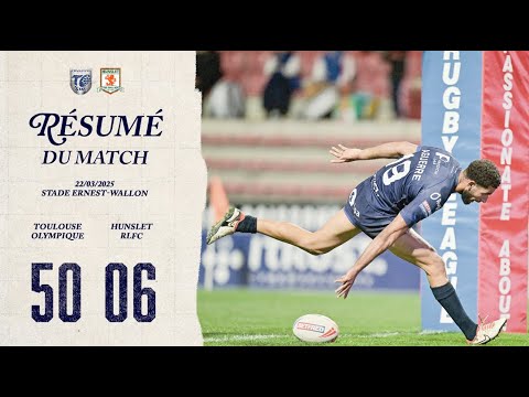 Résumé 4e journée Toulouse Olympique v Hunslet - Championship 2025