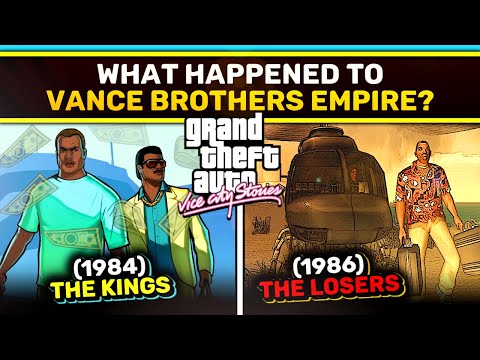 WHY DID THE VANCE'S HUGE EMPIRE COLLAPSE AFTER GTA VICE CITY STORIES?