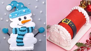 Best Christmas Cake and Dessert Collection ⛄️🎄 Amazing Cake Decorating Ideas For Christmas