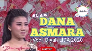 Download lagu DANA ASMARA | Voc : Diyah LIDA 2020 mp3 Download lagu DANA ASMARA | Voc : Diyah LIDA 2020 mp3