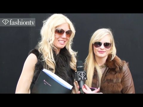 The Blonde Cheries + Marianna Iazzetta at Ermanno Scervino Fall 2012, Milan Fashion Week | FashionTV