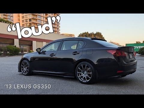 lexus gs350 invidia axle-back install