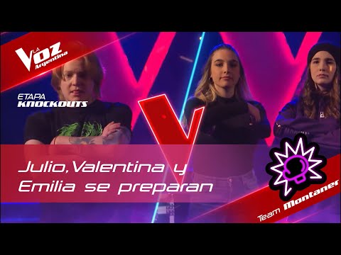 Julio García Veliz y Valentina y Emilia Crocitta - Coacheo - Knockouts - La Voz Argentina 2022