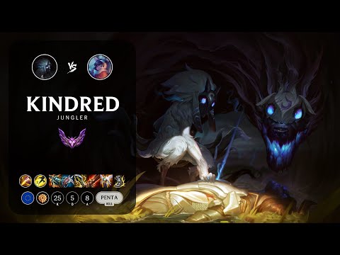 Kindred Jungle vs Nunu & Willump - EUW Master Patch 13.3