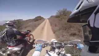 Husqvarna FE 350 S and a Honda CRF250L Enduro Hill Climb