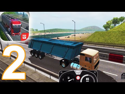 Truck Simulator PRO Europe - Gameplay Video Part 2 (iOS Android) - YouTube