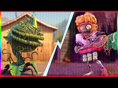 SERVE AND VOLLEY SUPER MIX MODE! Plants vs Zombies Garden Warfare 2
