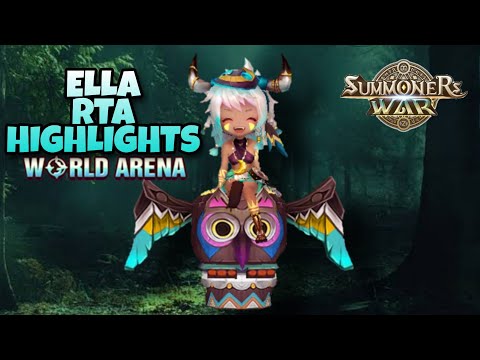 Ella (Light Totemist) RTA Highlights - Summoners War