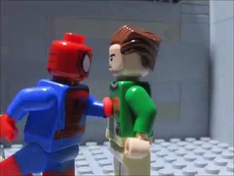 Lego Spiderman Bank Robbery (Old video)