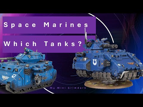 The Best Space Marine Tanks in Warhammer 40K – Full Breakdown & Battlefield Roles