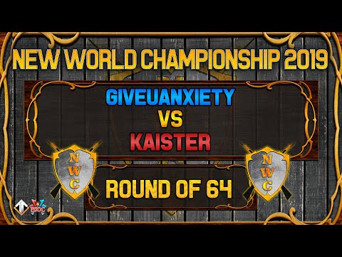 [AoE3] NWC! GiveUAnxiety vs kaister [Ro64] - The New World Championship Qualifiers 2019