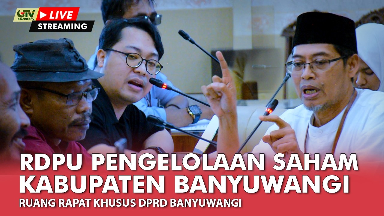 RDPU Sesi II – Pengelolaan Saham Pemda Banyuwangi II