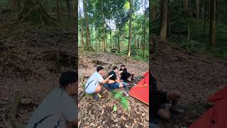Download lagu Camping in the Sikulikap Forest, Berastagi Viewpoint mp3