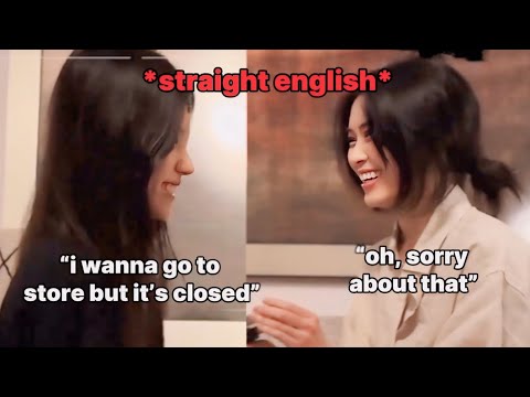 ITZY RYUJIN and YEJI speaking in English while playing games