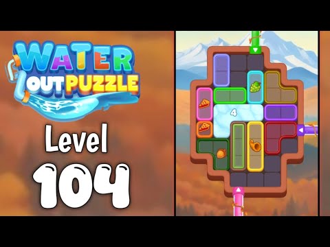 Water Out Puzzle Level 104 Walkthrough