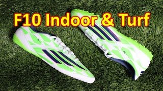 Adidas F10 2014 Indoor and Turf - Review + On Feet
