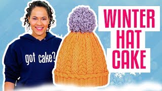 How To Make A Classic WINTER HAT Out Of VANILLA &amp; CHOCOLATE Cake | Yolanda Gampp | How To Cake It