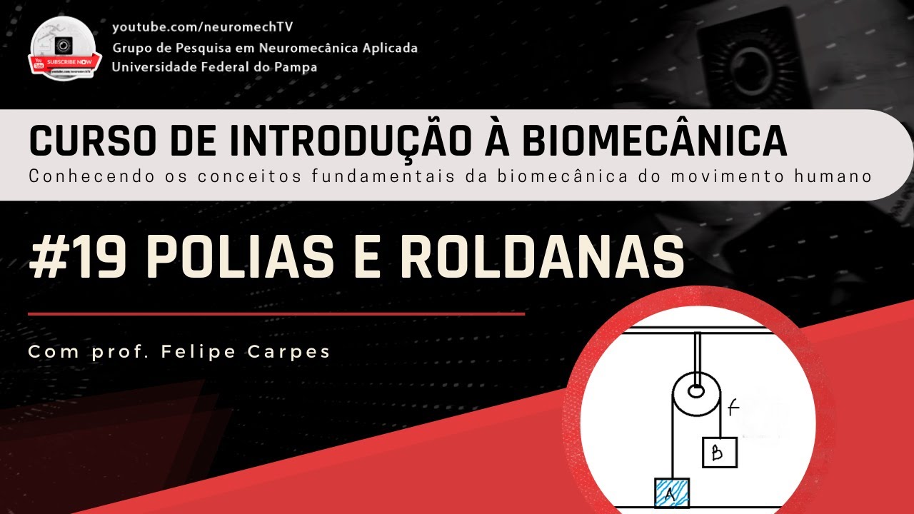 INTRODUÇÃO À BIOMECÂNICA #19 Polias e roldanas