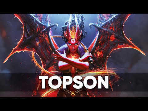 Topson Queen of Pain Legend - Dota 2 Pro Gameplay [Watch & Learn]