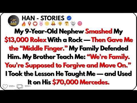 My Nephew Smashed My $13,000 Rolex — What My Family Did Next Left Me Speechless | Toxic Family