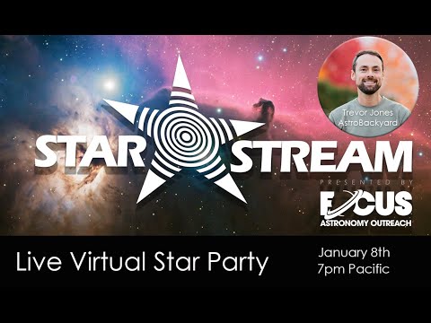 Star Stream: January 2022 Virtual Star Party
