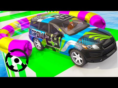 Ultimate Car Stunts - Mega Ramp Stunt Car Games - Gameplay Walkthrough Part 1 (Android, iOS)