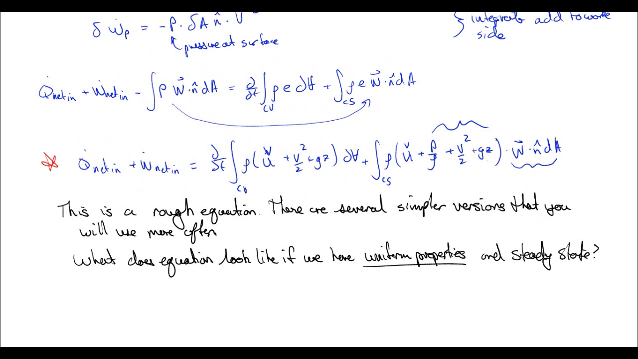 Fluid Mechanics: 42) Conservation of Energy Intro