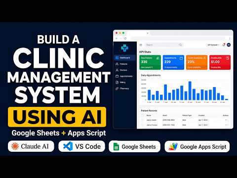 I Built a Clinic Management System Using Claude Code, Apps Script & Google Sheets