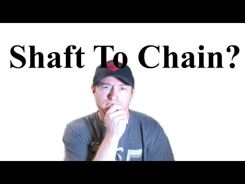Converting a Motorcycle from Shaft to Chain Drive?