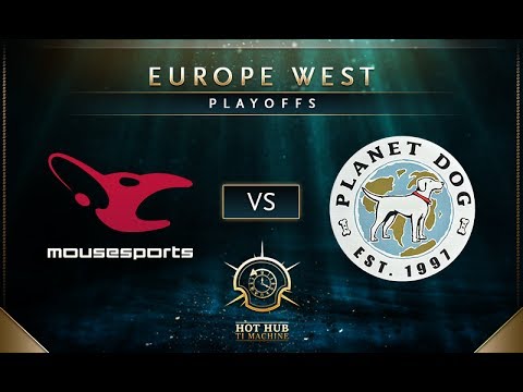 mouz vs Planet Dog Game 4 - TI7: EU Regional Qualifiers Playoffs: Finals - @ODPixel @Draskyl
