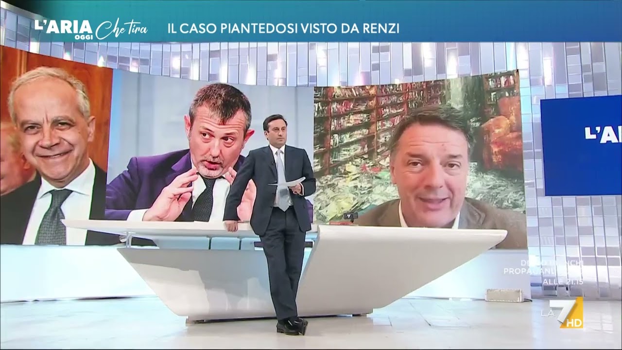 Flirt Piantedosi-Conte, Matteo Renzi: "Si chiamano tutti Conte... con chi va a letto non è un ...