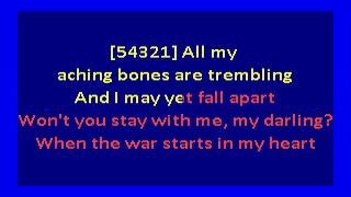 Crane Wives  - Curses (karaoke)