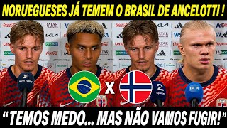 🚨 NORUEGUESES SURPREENDEM ANTES DE BRASIL X NORUEGA! OLHA O QUE ELES FALARAM!