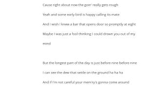 Jim Ed Brown   Longest Beer Of The Night Şarkı Sözü