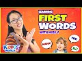 First Words For Babies Teaching Toddlers To Talk Learning Basic English Words