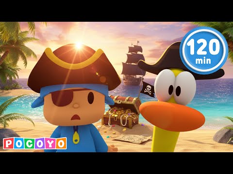 Pocoyo hunts for TREASURE! Unbox the pirate mystery with POCOYO! | Pocoyo English | Cartoons