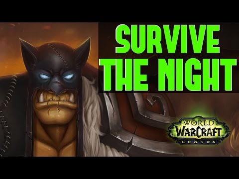 How to recruit Rexxar in Hunter Class Hall   Survive the night quest