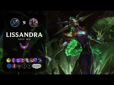 Lissandra Mid vs LeBlanc - EUW Master Patch 13.13