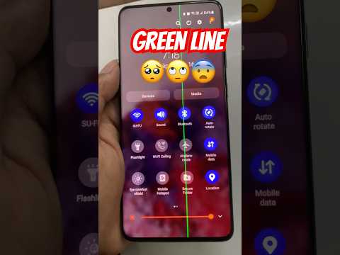 Any solution for Green line in amoled display screen? #viral #ytshorts #shorts #viralshorts #samsung
