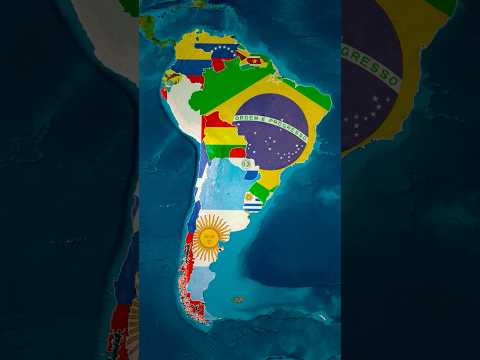 Countries of South America !! #geography #geographyfacts #southamerica #geographymap #map #worldmap