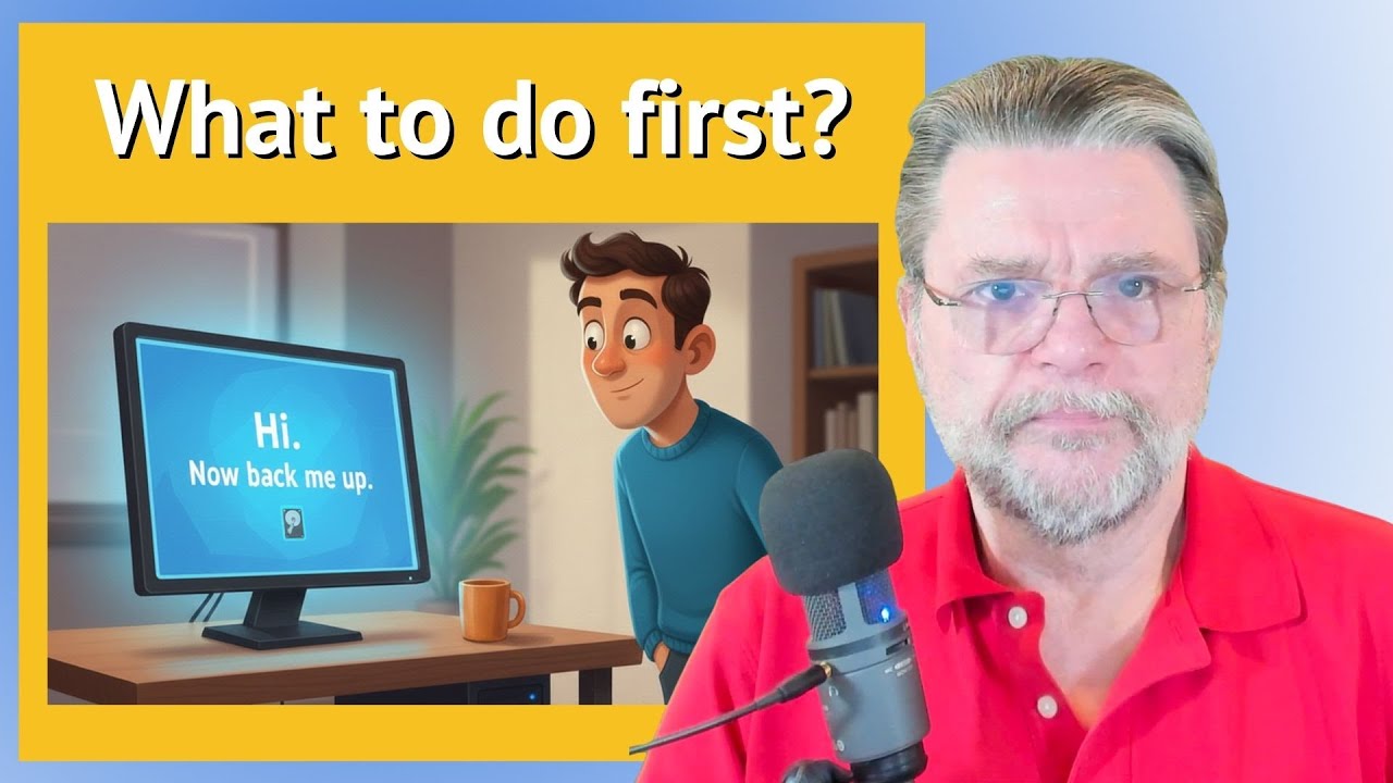 Backing Up a New Computer