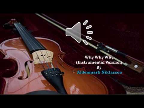 Why Why Why (Instrumental Version) By Aldenmark Niklasson- [Acoustic Group Music]