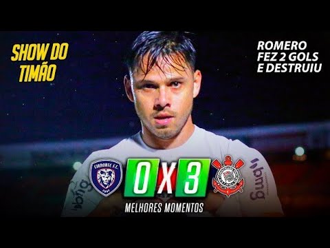 CIANORTE 0 X 3 CORINTHIANS/MELHORES MOMENTOS/COPA DO BRASIL . ROMERO E  WESELEY DESTRÓI