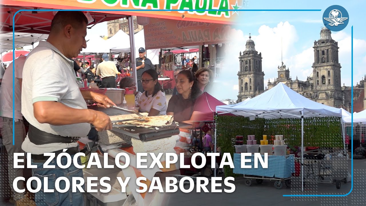 La fiesta llegó al Zócalo: así se encendió la Romería decembrina