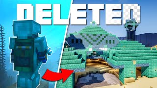 I Deleted the Ocean in Minecraft Hardcore
