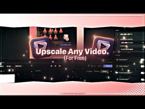 How To Upscale Any Video In Topaz Video AI Under (2 Minutes)