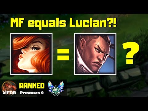 Miss Fortune but she builds like Lucian - League of Legends (Preseason 9)